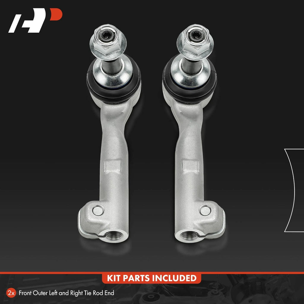 2Pcs Front Outer Tie Rod End for BMW 330i xDrive, 430i xDrive (2019–2024)