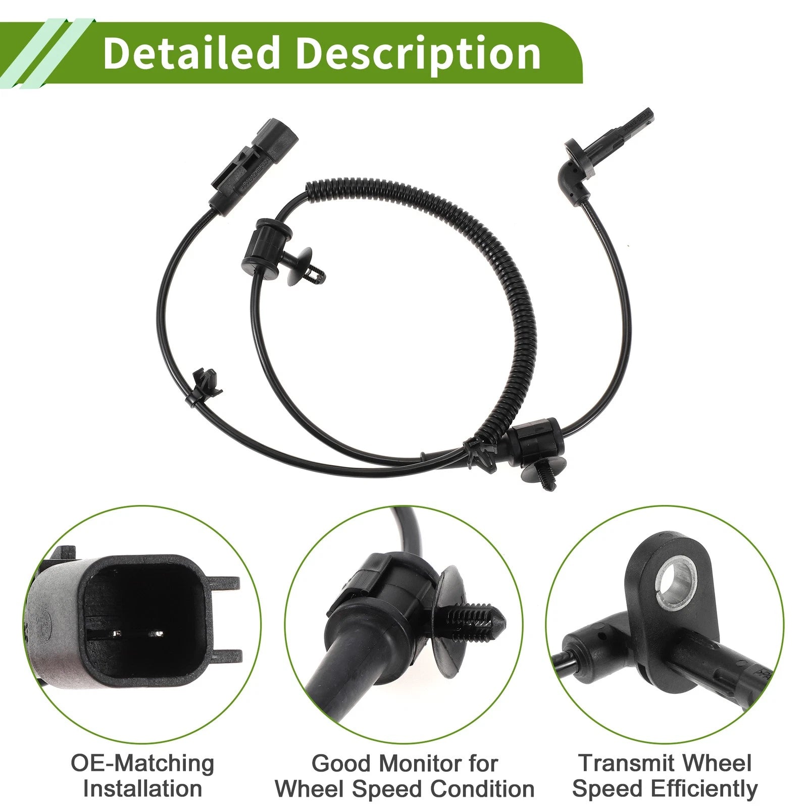 ABS Wheel Speed Sensor No. 12841558 for Buick Regal (2011–2017)