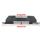 Front Grille for Toyota Sienna (2021–2023) W/ Camera Hole, Sensor Hole, Gloss Black