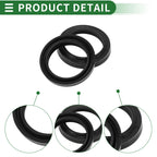 Set of 5 Oil Seal Rotary Shaft Seal NBR Rubber 26x34x4.5mm