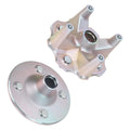 Set of 2 Rear Left & Right Wheel Hubs for Yamaha Grizzly 400 4x4 (2007–2008)