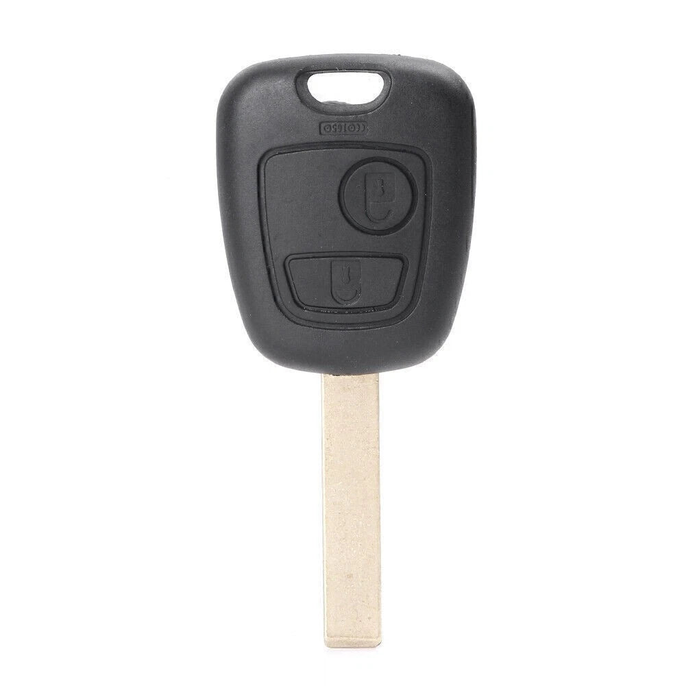 2-Button Remote Key Fob Shell Cover for Peugeot 206, 307 (2000–2010)