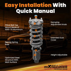 Coilover Shocks 24 Step Damper Kit for Honda Civic (1992-2000)