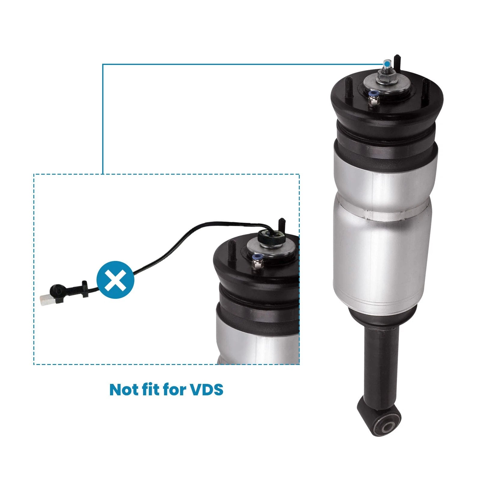 Front Left Right Suspension & Compressor for Land Rover LR4 (2010–2016) RNB501250