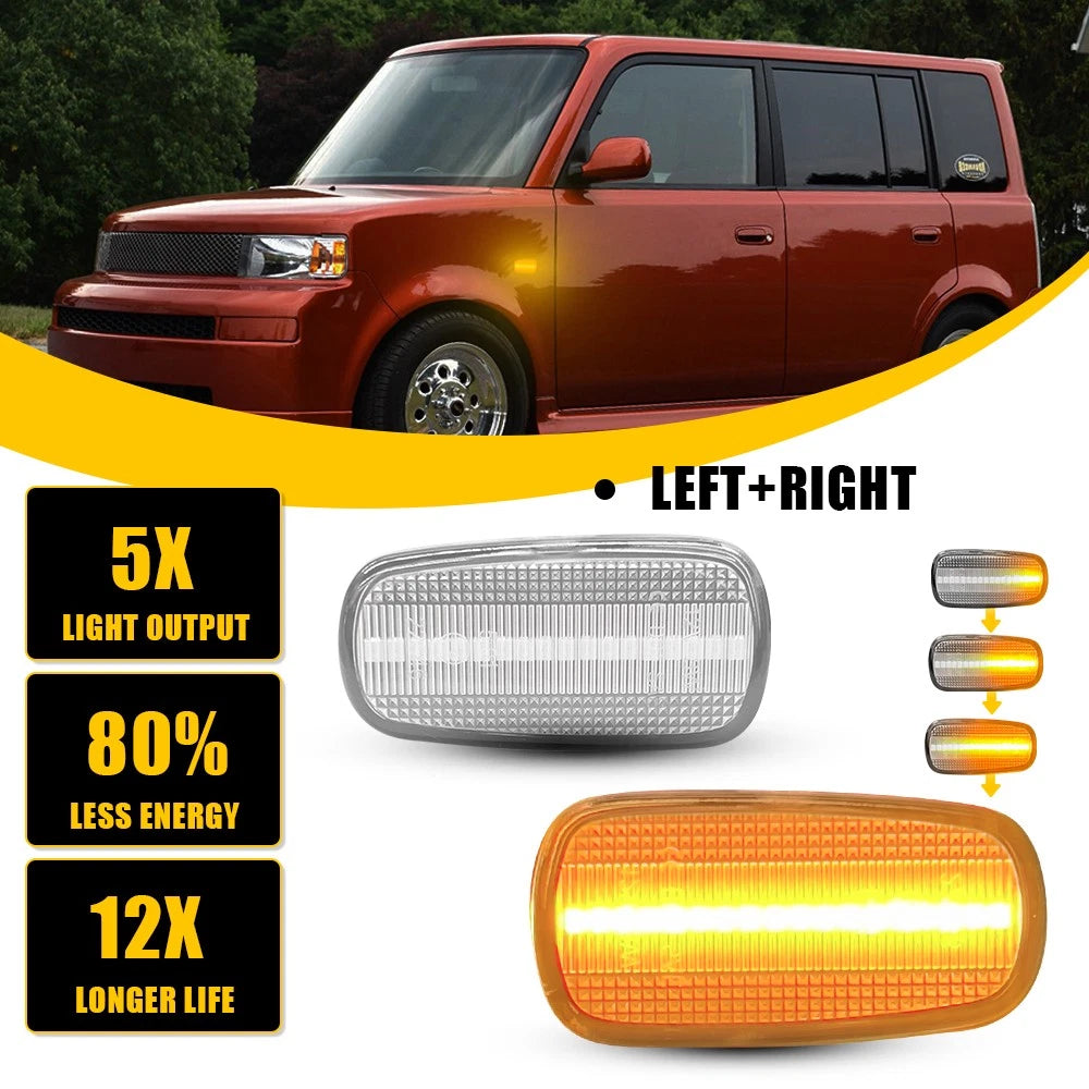 Turn Signal Fender Side Marker Light for Toyota Scion xA xB (2004–2006)