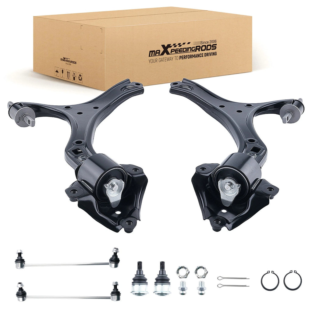Front Lower Control Arm Ball Joints Sway Bars For 2013 - 2016 2017 Honda Accord