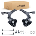 Front Lower Control Arm Ball Joints Sway Bars For 2013 - 2016 2017 Honda Accord