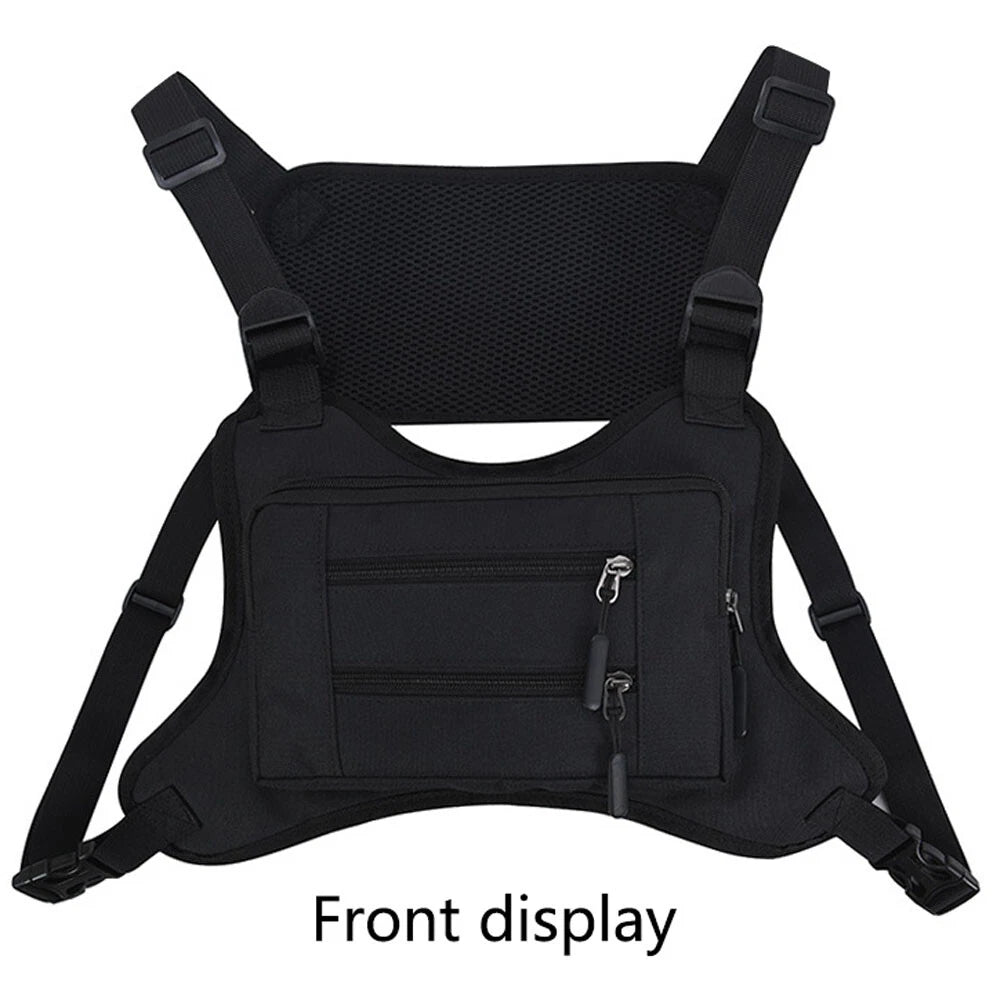 Protective Vest Tactical Chest Rig Bag for Outdoor Hiking