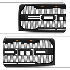 Front Bumper Grille for Ford F150 (2009–2014) Mesh with Wire Harness