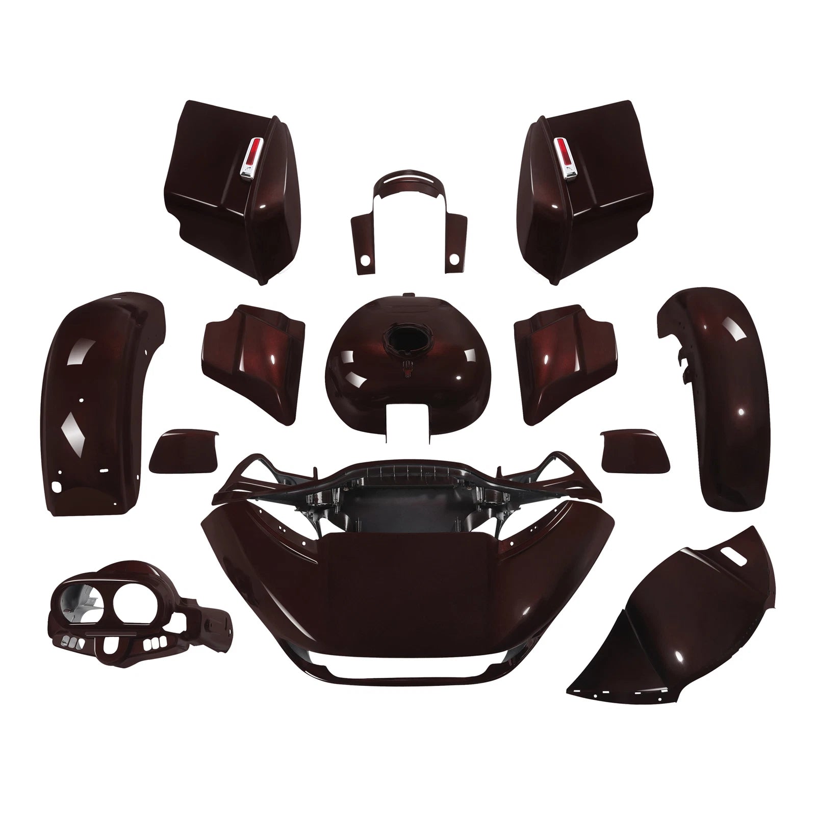 Fairings Body Kit for Harley Road Glide Special (2015–2024) Midnight Crimson