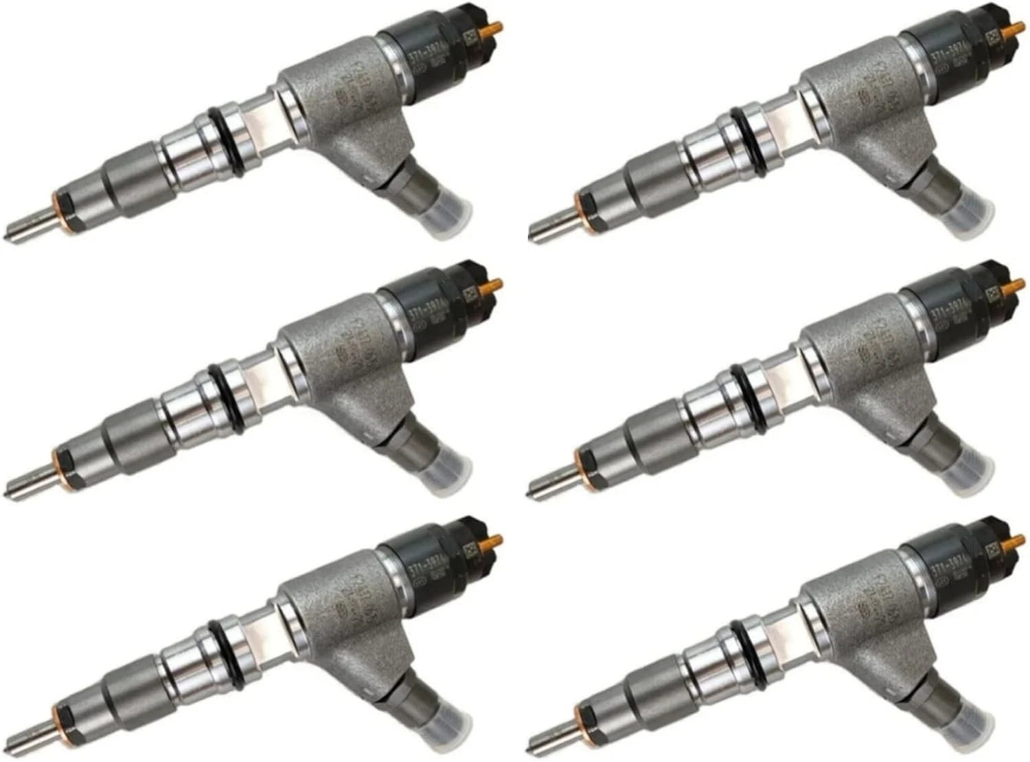 6X Fuel Injector 371-3974 for Caterpillar CAT C7.1 Excavator 320 320D