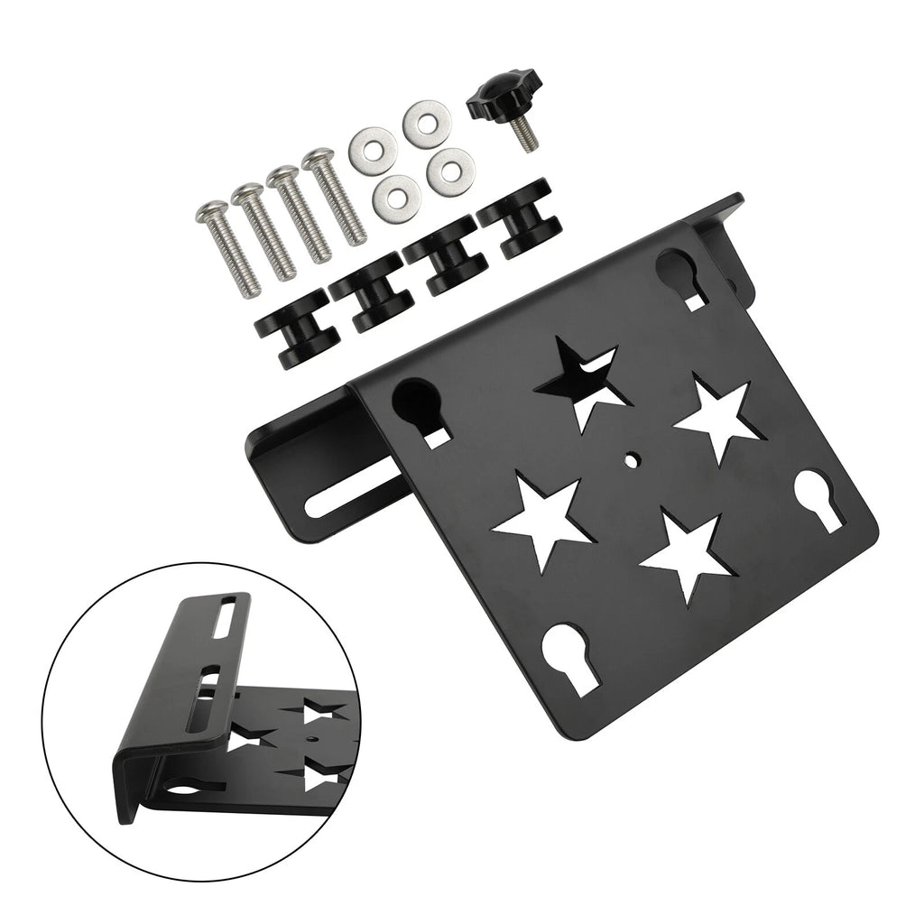 Saddlebag Bracket Quick Release Mounting Holder for Motorcycle (Universal)