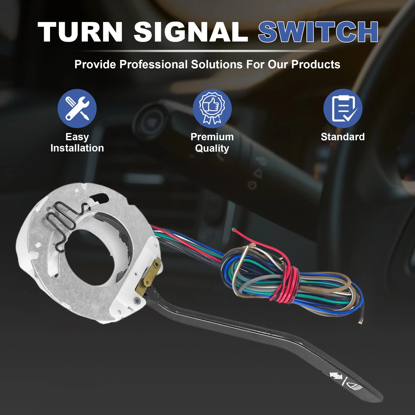 Turn Signal Switch for Volkswagen Beetle Karmann Ghia (1968-1979)