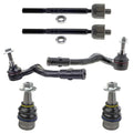 Set of 4 Mevotech Supreme Inner Outer Tie Rods & Lower Ball Joints for Audi A4 A5 Q5 (2010–2016)