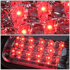 LED Tail Brake Light Stop Lamp Chrome for Dodge Ram 1500 2500 3500 (1994–2002)