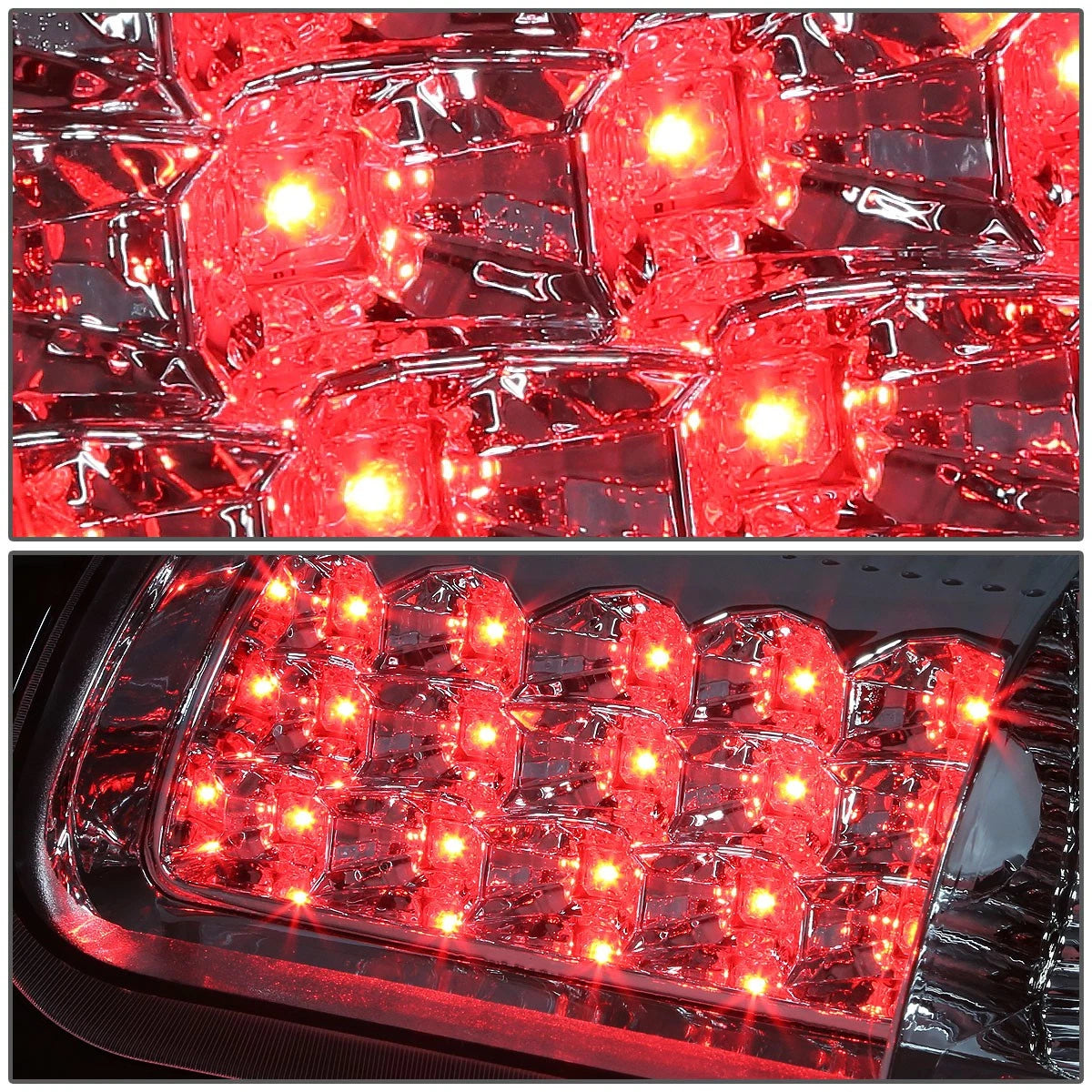 LED Tail Brake Light Stop Lamp Chrome for Dodge Ram 1500 2500 3500 (1994–2002)