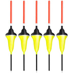 Set of 5 Balsa Wood Fishing Floats for Carp Fishing (FTK)