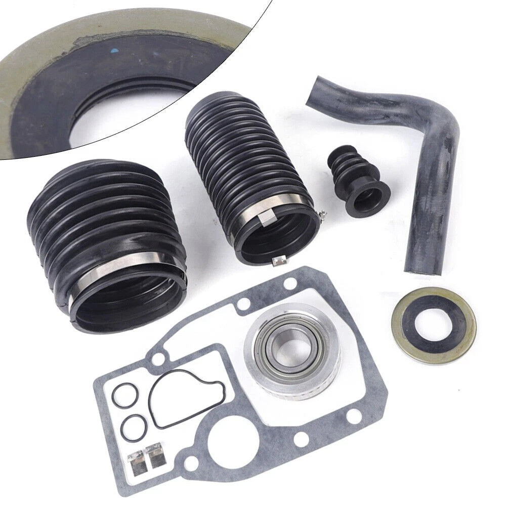 Bellow Transom Repair Kit for OMC Cobra (1986–1993) U-Joint Exhaust + Clamp