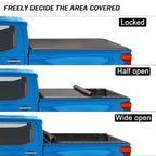 6.5FT Vinyl Soft Roll-up Tonneau Cover for Chevy Silverado GMC Sierra (2014–2025)