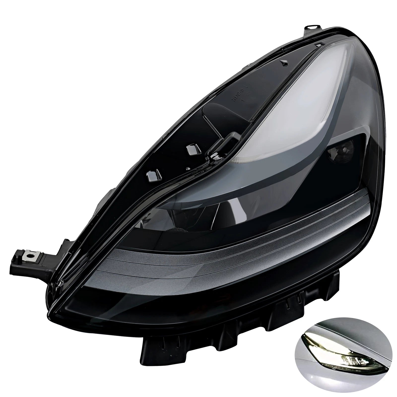 LED Headlight Assembly Left for Tesla Model 3 Y (2021–2023) 1514952-00