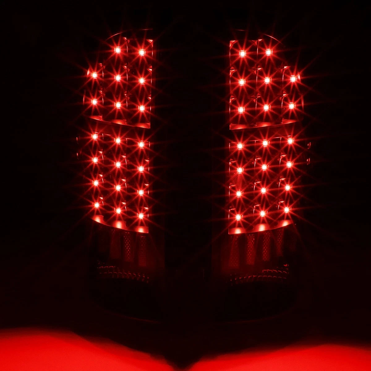 Set of 2 Full LED Tail Brake Light Stop Lamps for Toyota Tacoma (2005–2015)