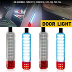 Set of 4 Blue Door Panel Courtesy LED Lights for Chevy Silverado GMC Sierra (1995–2007)