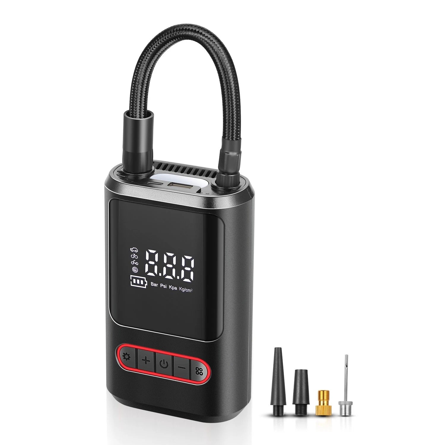 Cordless Air Pump 150 PSI for Car Tires with 4000mAh Battery