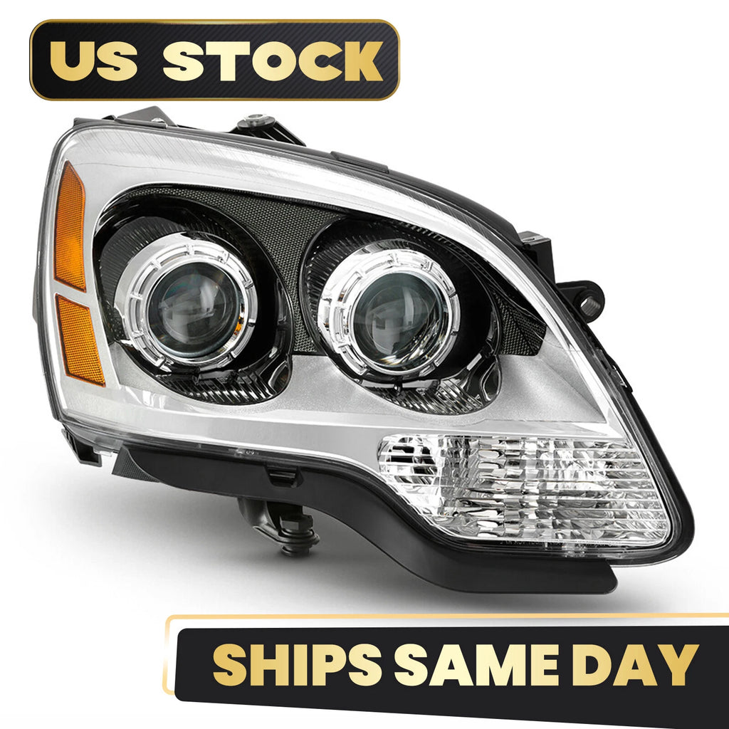 Halogen Headlight Projector Right Side for GMC Acadia (2007–2012)
