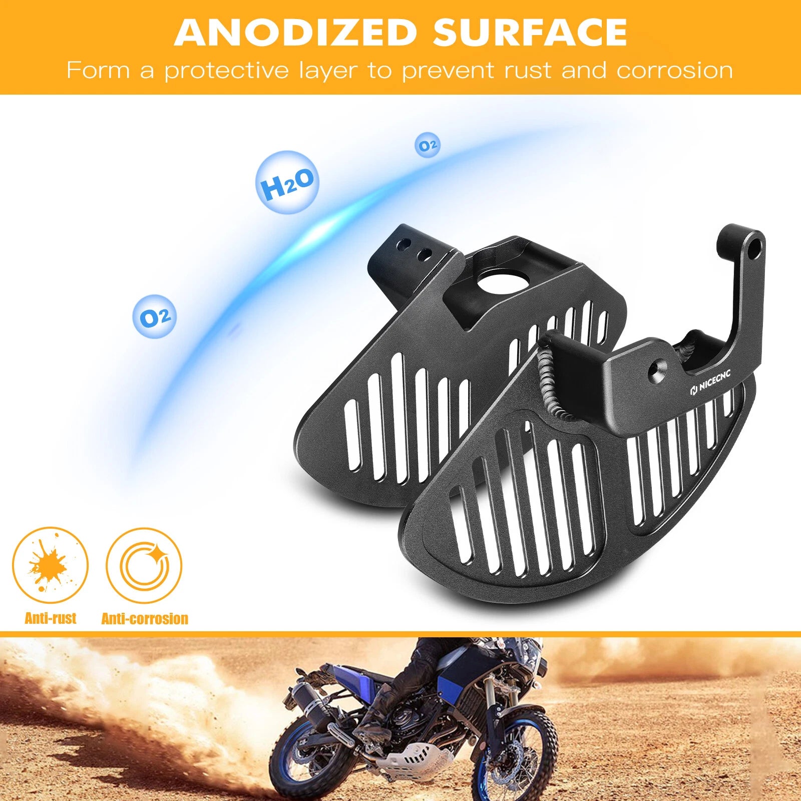 Front Fork Leg Guard Protector for Yamaha Tenere 700 (2019–2024)