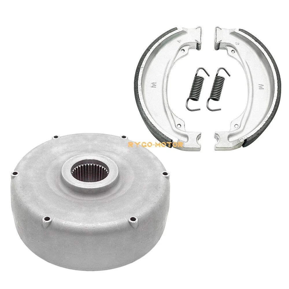 Rear Brake Drum & Brake Shoes Kit for Honda Recon 250 TRX250TE (2002–2023)