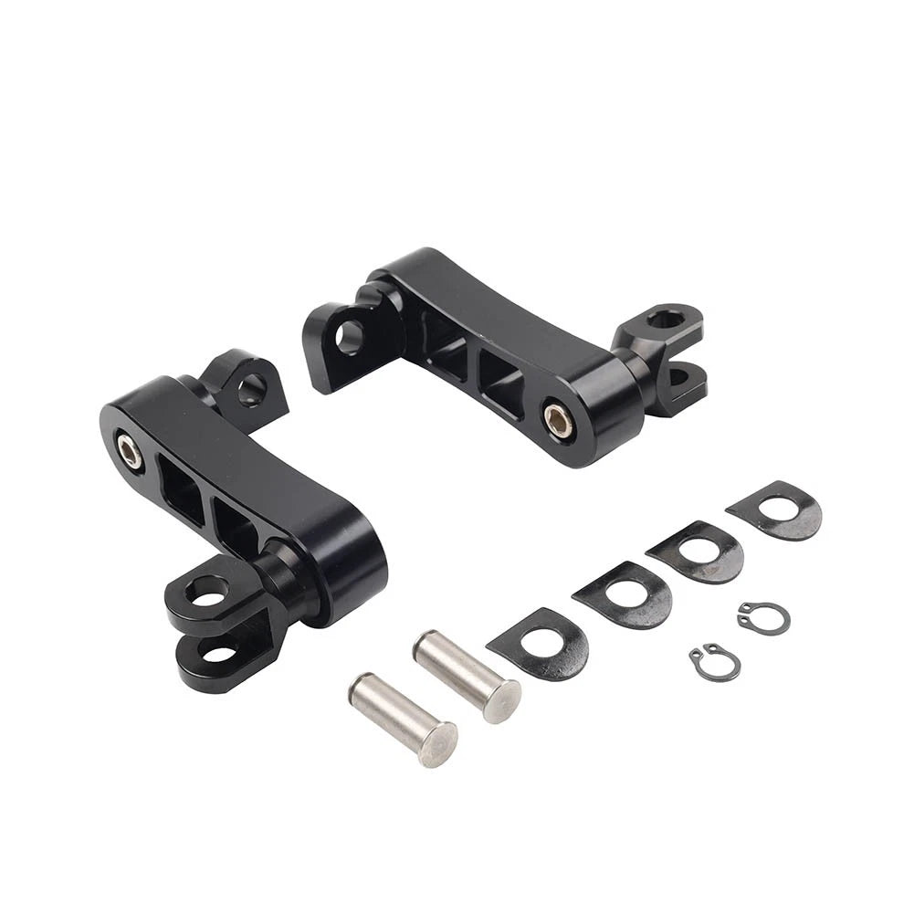 Foot Peg Mount Extensions for Harley Sportster XL883 XL1200 Softail Dyna (–2023)