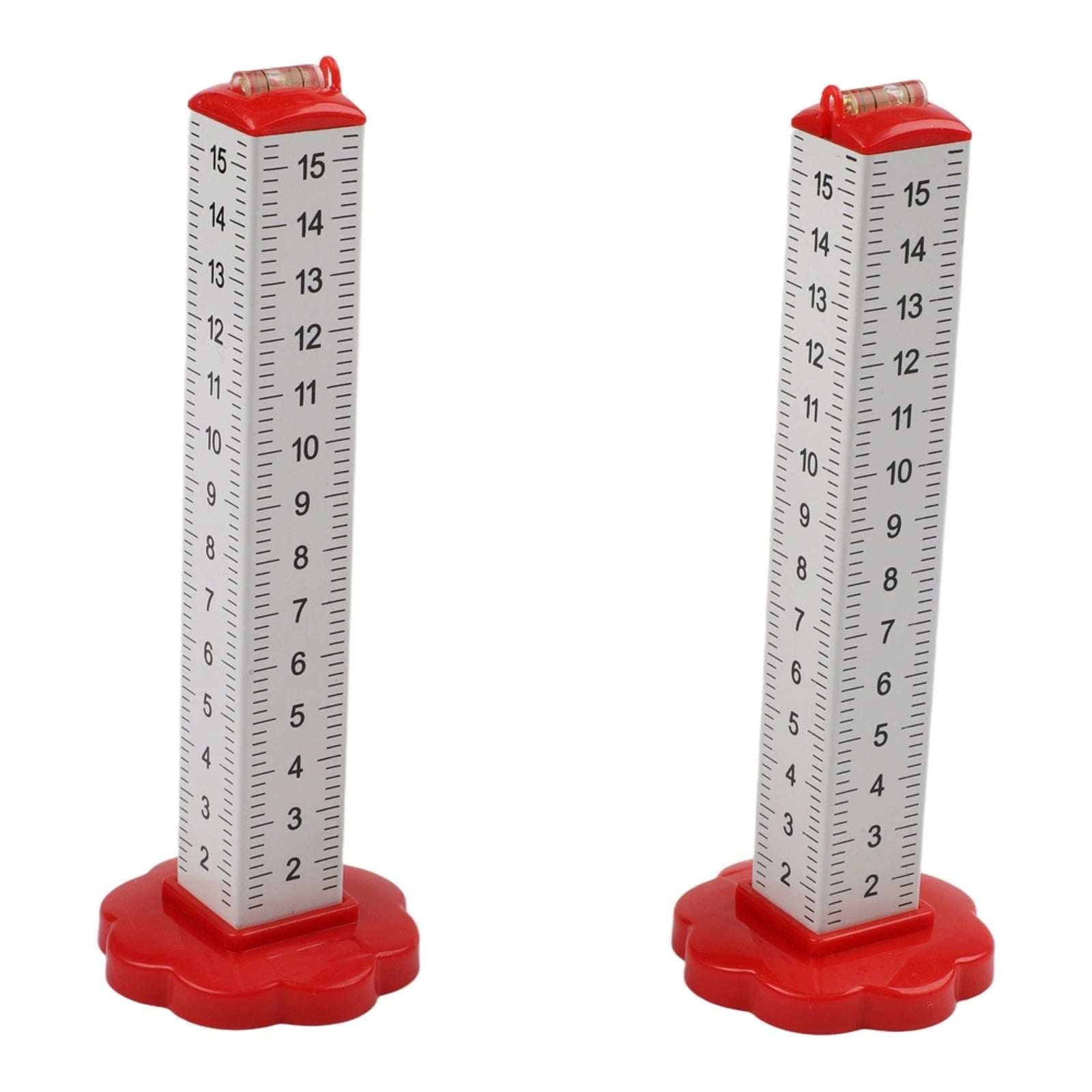 2pcs Aluminum Alloy Leveling Rulers for Ceiling and Floor Tiles