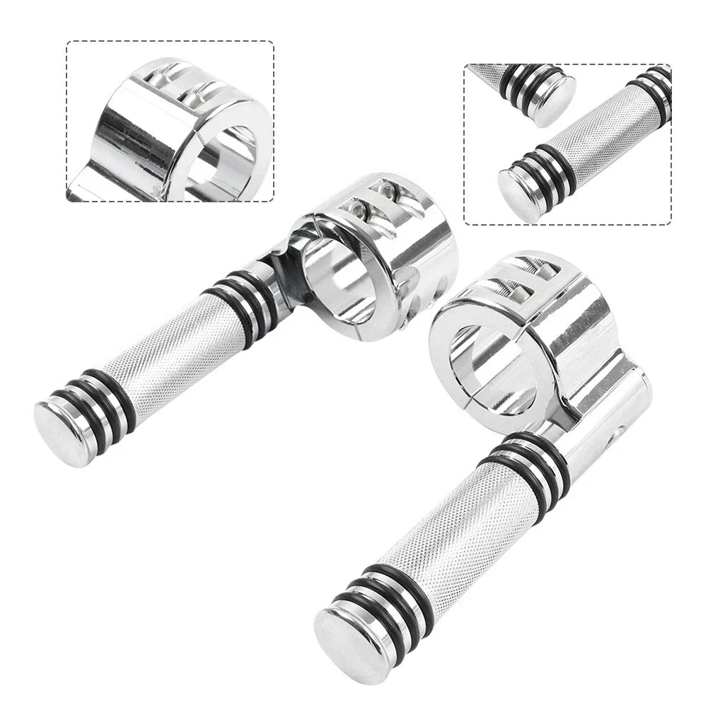 1-1/4" Engine Crash Bar Footpeg Clamp for Harley Motorcycle