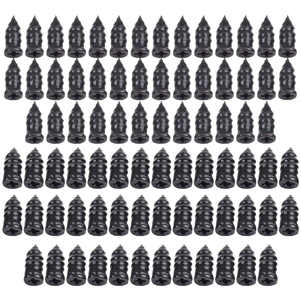 Reliable Rubber Tire Screws 80PCS Capsule Packaging for Long lasting Repairs