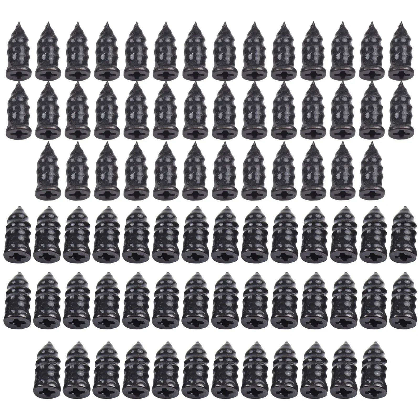 Reliable Rubber Tire Screws 80PCS Capsule Packaging for Long lasting Repairs
