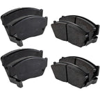 Front Brake Pad Set for Honda Civic Hatchback (1982–1987)