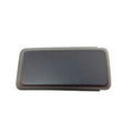 Replacement Black ASA Plastic Front Passenger Side Bumper Trim Cover