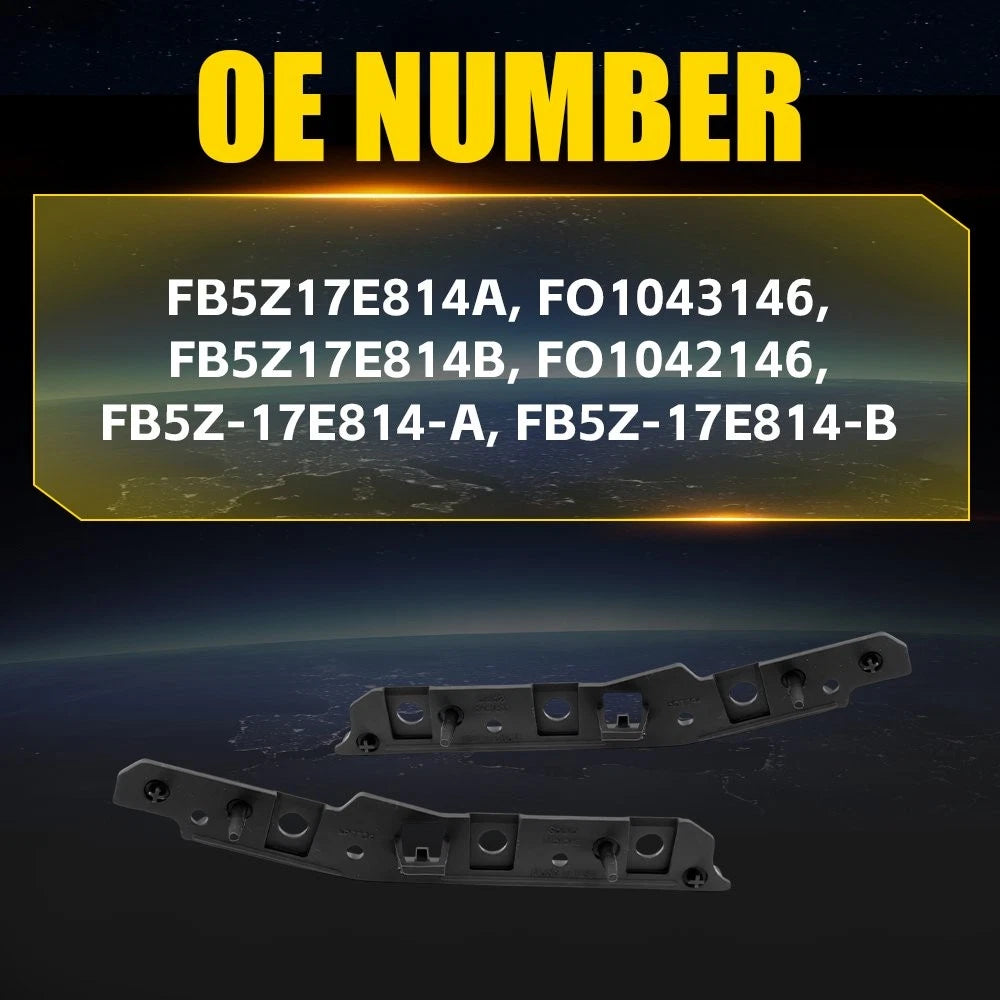 Front Bumper Bracket Retainers for Ford Explorer (2016–2019)