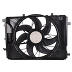 Radiator Cooling Fan Assembly for Mercedes E400 C250 SLK350 GLK350 (2010–2016)