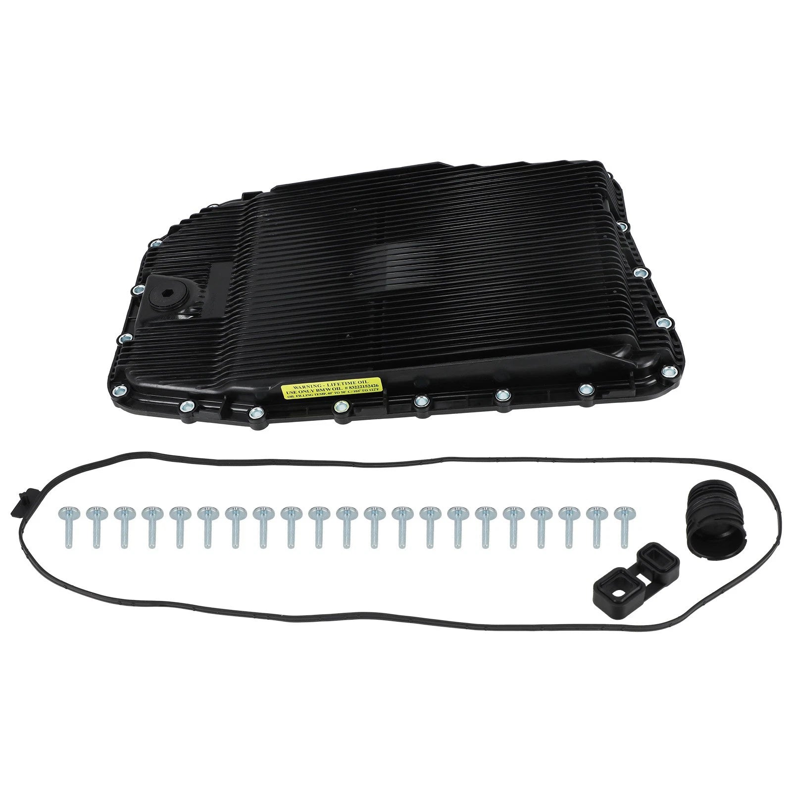 Transmission Oil Pan Kit for BMW 335d E90 2009-11 w/Gasket & Filter 24152333903