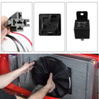 Dual Electric Fan Relay Kit for Universal Applications (175-185)