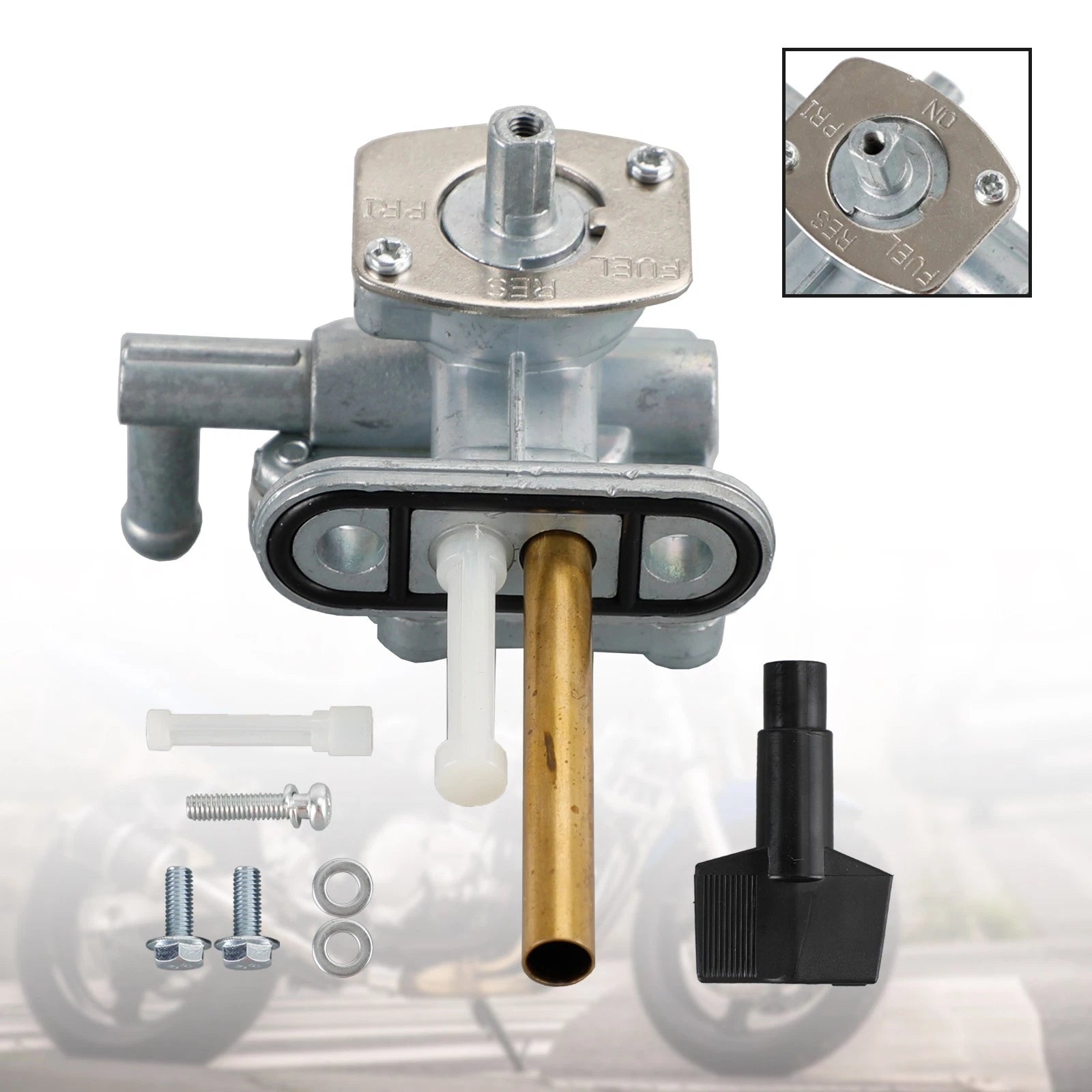Gas Tank Fuel Cock Valve Petcock for Suzuki GSF600 GSF1200 (1995–2000) 44300-26E00