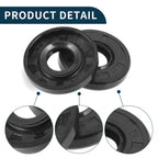 Set of 5 Oil Seal Rotary Shaft Seal NBR Rubber 17x40x7mm