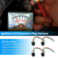 Set of 4 Ignition Coil Connector Plug Harness for Genesis G70 (2020–2023) No. 273002E601