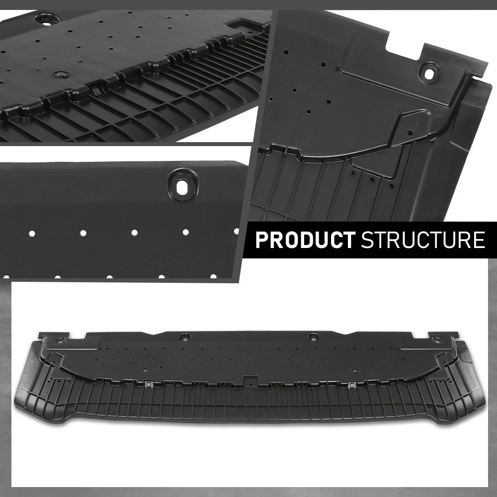 Front Bumper Lower Plate Splash Shield for Audi S4 A4 (2013–2016)