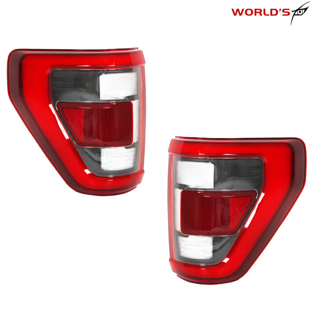 Tail Light Assembly for Ford F-150 (2021–2023) w/ Blind Spot LED Left+Right