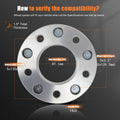 4X 1.5" Wheel Adapters 5x135 to 5x5.5 for Ford Expedition Lincoln (2003–2006)