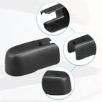 Rear Windshield Wiper Arm Nut Cover Cap for Mitsubishi Outlander (2013–2020) Black