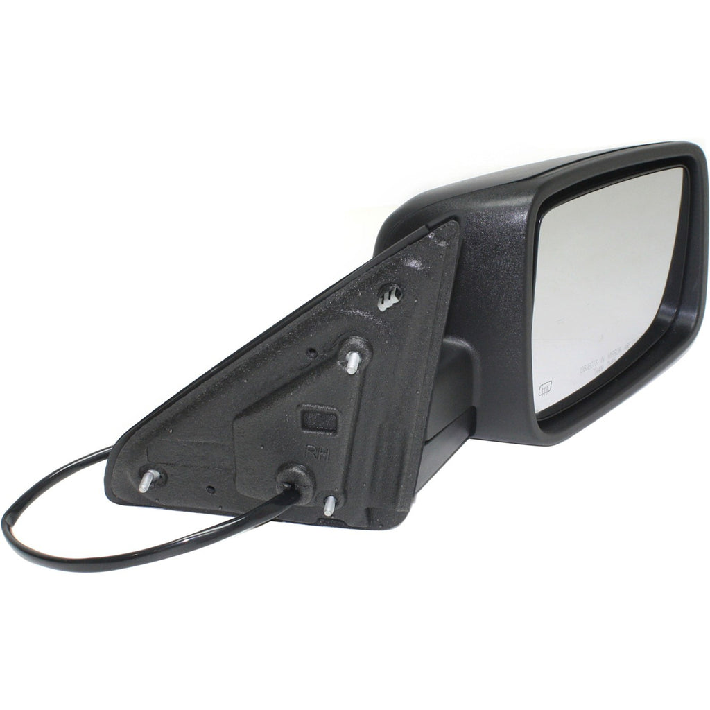Manual Folding Mirror for Ram 1500 2500 (2013–2018) Textured Black Front Right