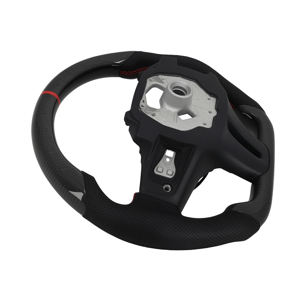 Real Carbon Fiber Steering Wheel for BMW F40 F44 G20 G21 G22 G28 (2019–2024)